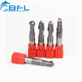 BFL Metal Milling Solid Carbide Ball Nose Cutter Tool For CNC Lathe